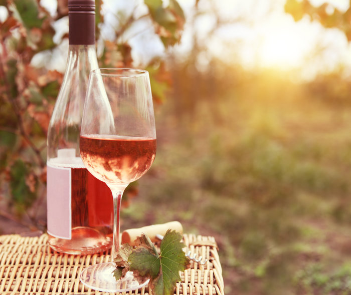 Вино из розового винограда считается элитным