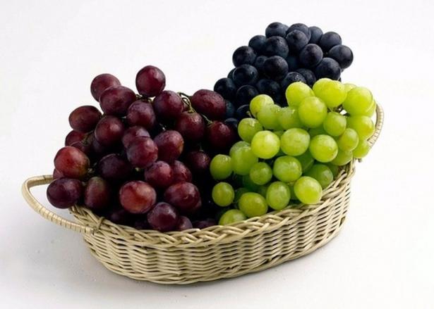Виноград содержит калий